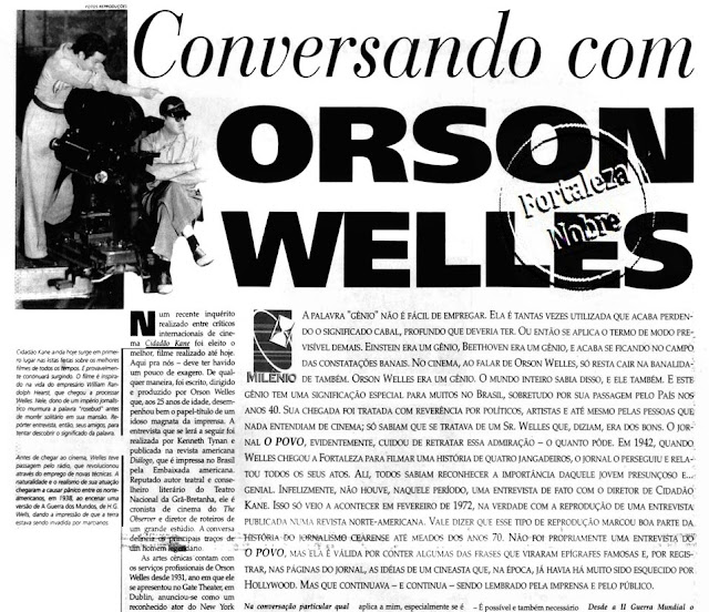 Conversando com Orson Welles