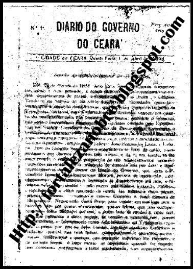 Diário do Governo do Ceará - O pioneiro
