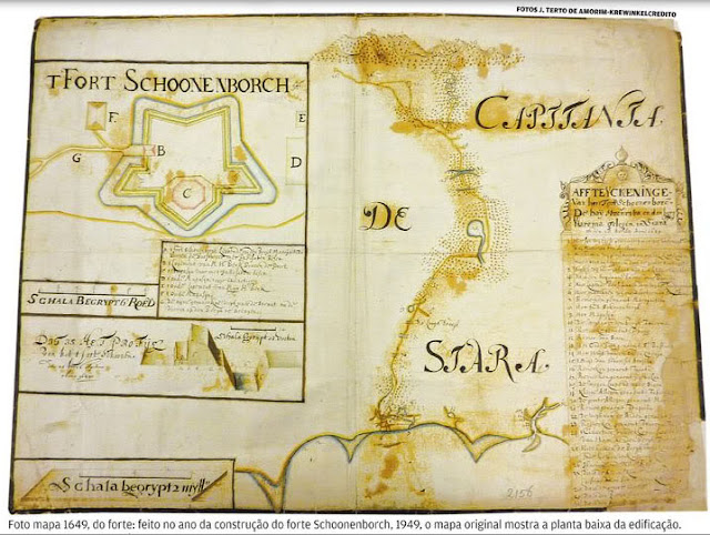 Mapas históricos de Fortaleza