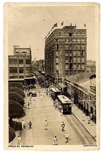 O bonde (X) - Joaquim Távora Hoje Av. Visconde do Rio Branco - antiga Estrada de Messejana