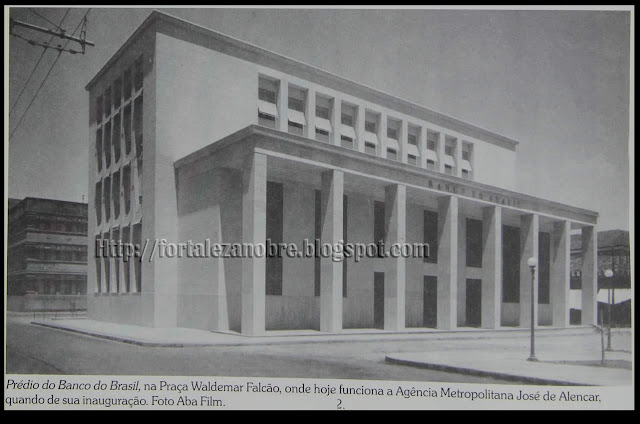 Os Bancos e as ruas na Fortaleza de outrora