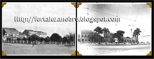 Praça dos Correios - Uma praça que já foi três