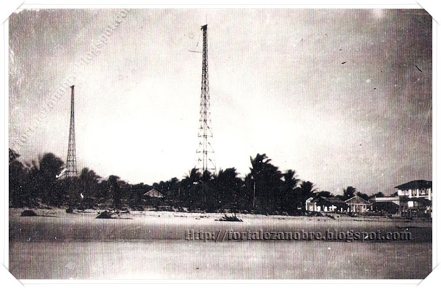 Primeira estação radiotelegráfica de Fortaleza - Uma casa, duas antenas e 3 gerações