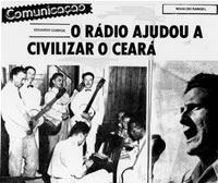 Rádio Club Cearense 1924 - Reportagem do Jornal "Diário do Nordeste" - Caderno CULTURA - 19/2/1984
